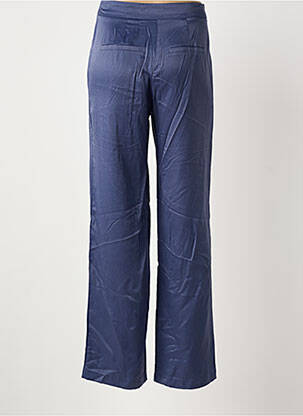 Pantalon drept albastru VILA ROUGE femeie