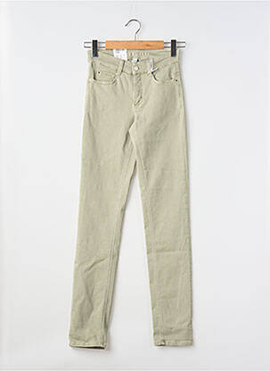 Blugi cu croială slim verde MAC femeie