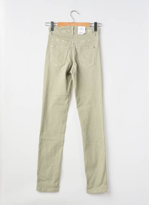 Blugi cu croială slim verde MAC femeie