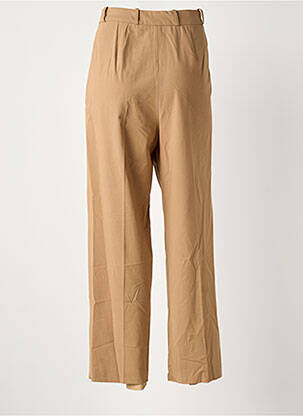 Pantalon drept maro MANGO femeie