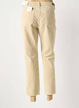 Pantalon slim bej OPUS femeie