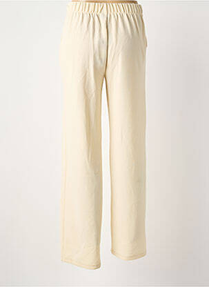 Pantalon larg bej VERO MODA femeie