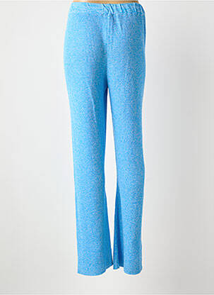 Pantalon evazat albastru ASTRID BLACK LABEL femeie