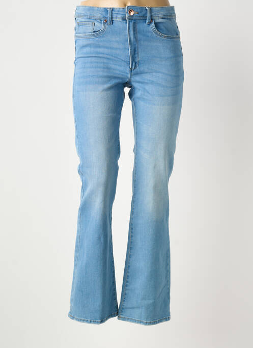 Blugi cu croială evazată albastru ONLY femeie