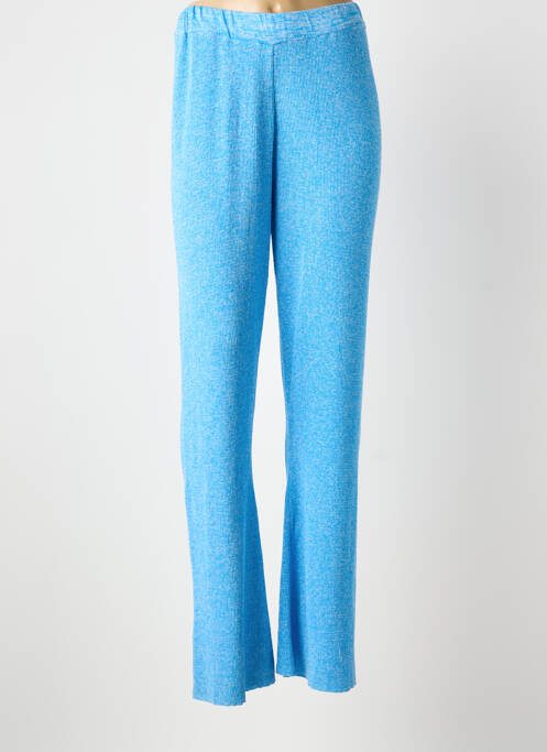 Pantalon evazat albastru ASTRID BLACK LABEL femeie