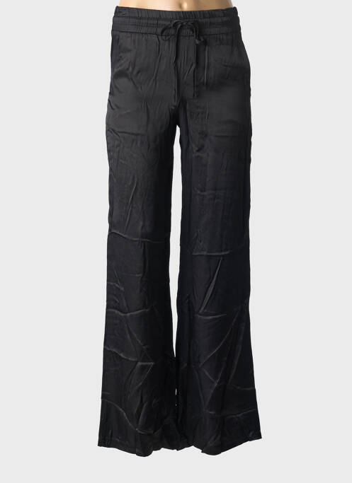 Pantalon larg negru ASTRID BLACK LABEL femeie