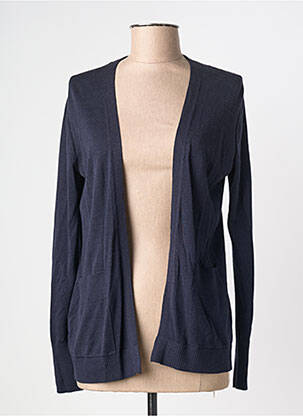 Vestă cu mâneci lungi albastru TERRE BLEUE femeie