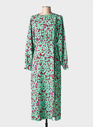 Rochie lungă verde ONLY femeie