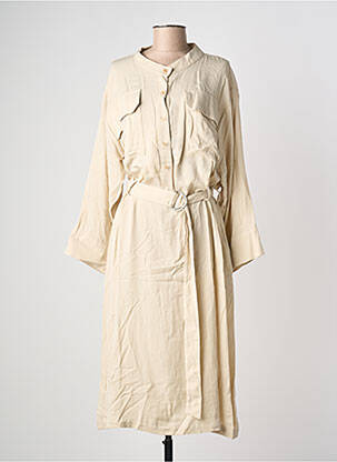 Rochie midi bej YUGEN femeie
