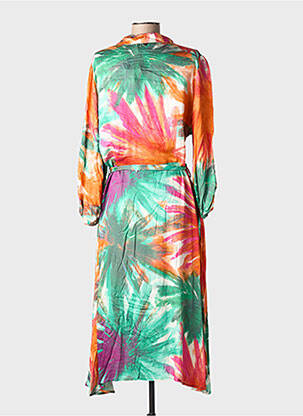 Rochie lungă portocalie AMELIE & AMELIE femeie