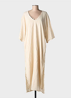 Rochie lungă bej ASTRID BLACK LABEL femeie