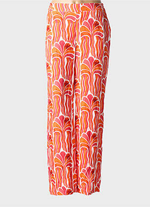 Pantalon evazat portocalie TRICOBEL femeie