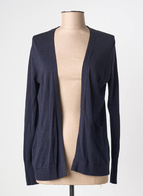 Vestă cu mâneci lungi albastru TERRE BLEUE femeie