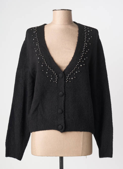 Vestă cu mâneci lungi negru MANGO femeie