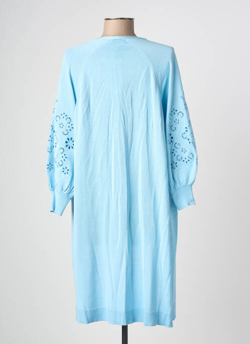 Vestă cu mâneci scurte albastru ATMOSFASHION femeie