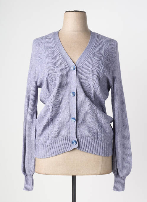 Vestă cu mâneci lungi violet CARMAKOMA femeie