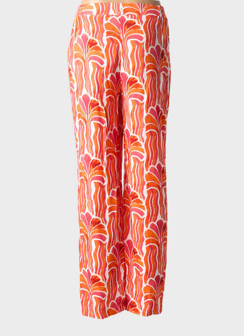 Pantalon evazat portocaliu TRICOBEL femeie