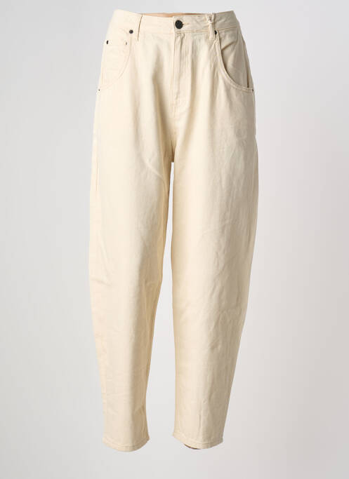 Pantalon 7/8 bej YUGEN femeie