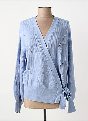 Cardigan petrecut albastru OBJECT femeie