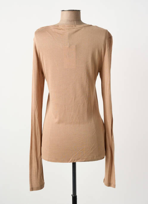 Tricou bej MANGO femeie