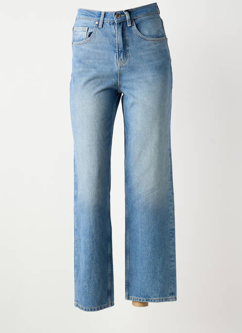 Blugi cu croială dreaptă albastru ONLY femeie