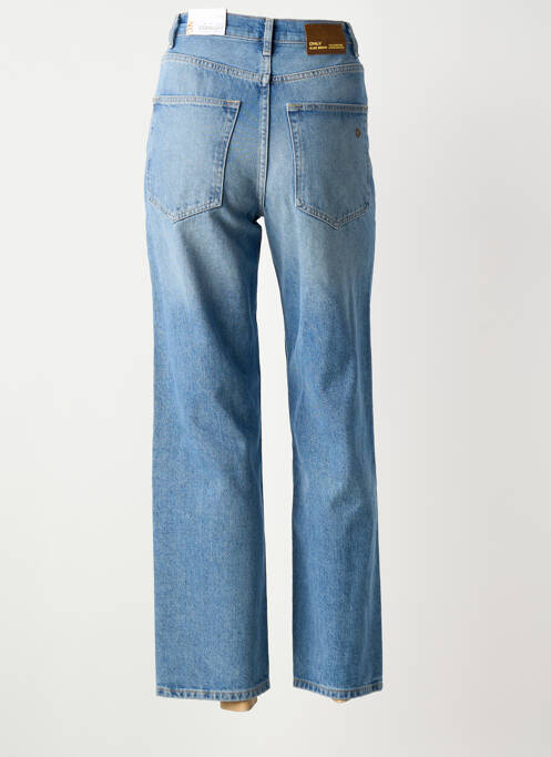 Blugi cu croială dreaptă albastru ONLY femeie