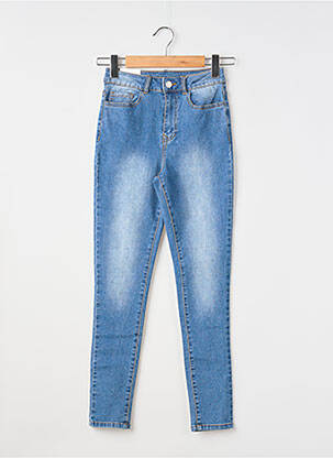 Blugi skinny albastru VILA femeie