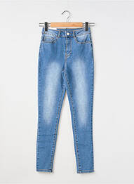 Blugi skinny albastru VILA femeie