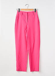 Pantalon drept roz VERO MODA femme
