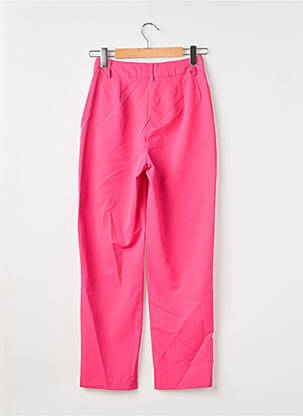 Pantalon drept roz VERO MODA femeie