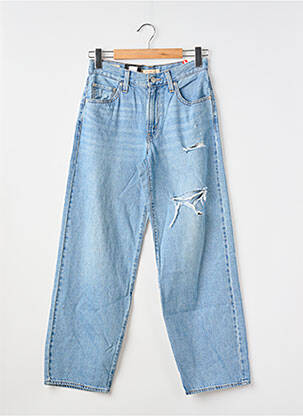Blugi boyfriend albastru LEVI'S femeie