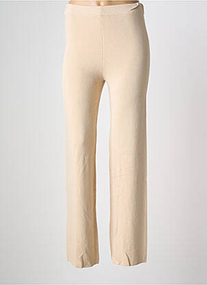 Pantalon drept bej VICOLO femeie