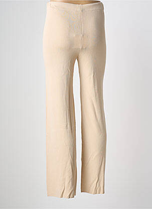 Pantalon drept bej VICOLO femeie
