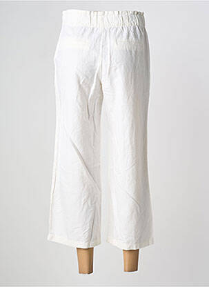 Pantalon larg alb ESPRIT femeie
