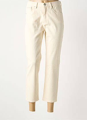 Blugi croială Mom alb MORGAN femeie