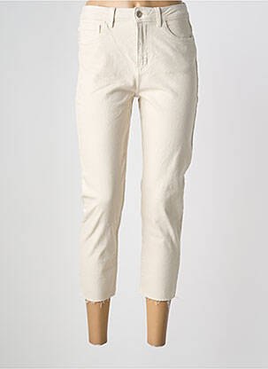 Pantalon trei sferturi bej ONLY femeie