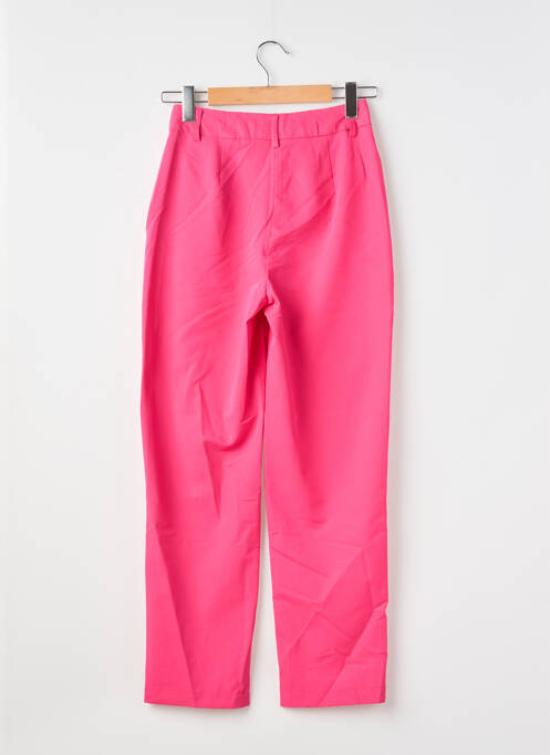 Pantalon drept roz VERO MODA femeie