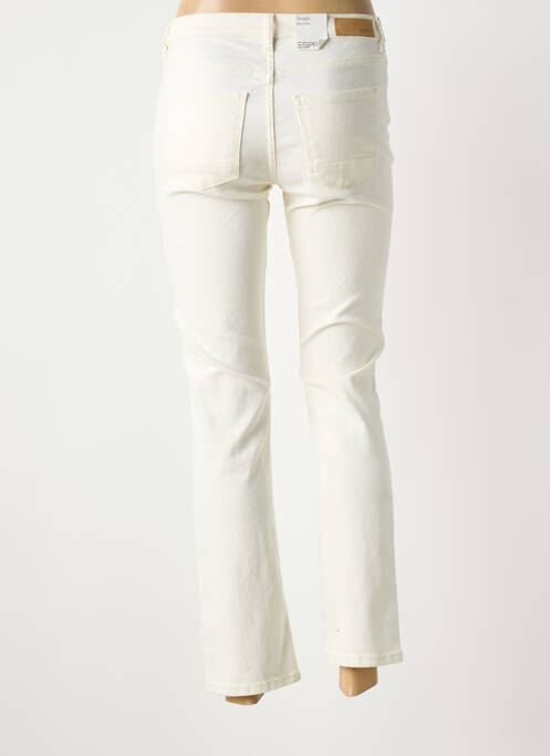 Blugi cu croială slim alb ESPRIT femeie