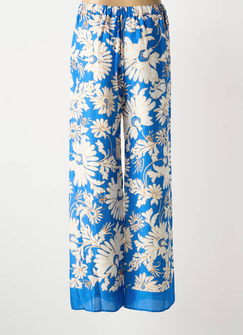 Pantalon evazat albastru ATMOSFASHION femeie