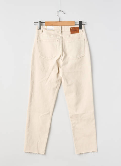 Blugi cu croială dreaptă alb ONLY femeie