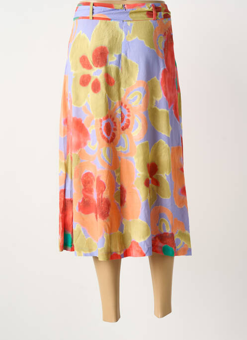 Fustă scurtă portocaliu TERRE BLEUE femeie