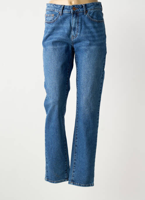 Blugi cu croială dreaptă albastru VILA femeie