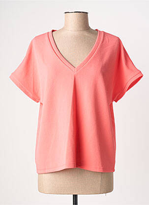 Tricou roz VERO MODA femeie
