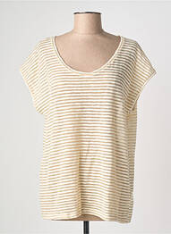 Tricou bej GEISHA femme
