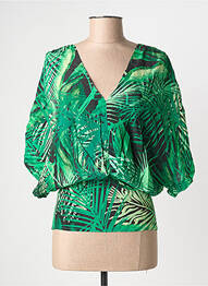 Top verde ASTRID BLACK LABEL femme