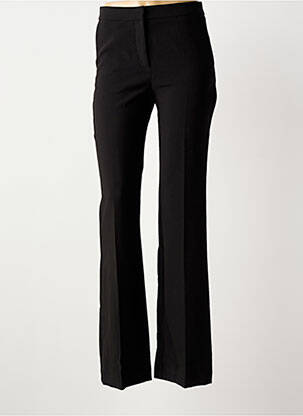 Pantalon drept negru MANGO femeie