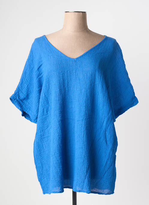 Top albastru TERRA DI SIENA femeie