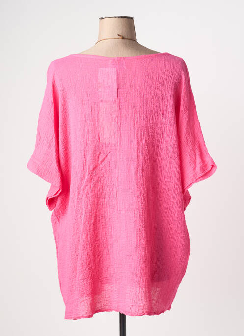 Tunică mâneci scurte violet TERRA DI SIENA femeie