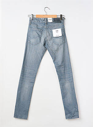Blugi cu croială slim albastru JACK & JONES bărbat