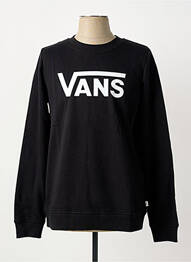 Hanorac guler rotund negru VANS femme